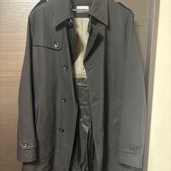 コート　黒　メンズ　500円