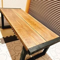 【受渡者確定】木製手作りテーブル2000円
