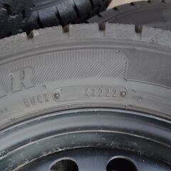 中古スタッドレスタイヤ/22年32週製/グッドイヤーICE NAVI7 165/65R14/鉄チン14×5J+39 PCD100-4H ハブφ54