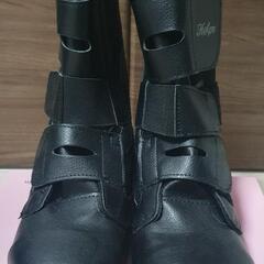 【ネット決済・配送可】ワークマン 安全靴★ブラック24.5