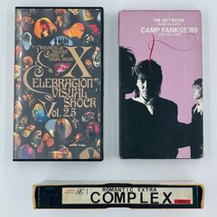 【3本セット】X/TM NETWORK/COMPLEX VHSビ...