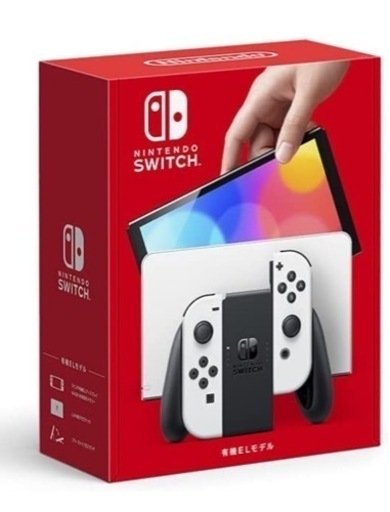 新品　初期動作確認済み。1回開けたので値下げしました！　Nintendo Switch(有機ELモデル) Joy-Con(L)/(R) ホワイト
