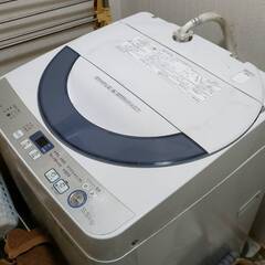 【引き渡し3月中旬以降】2016年製シャープ製全自動洗濯機ES-...