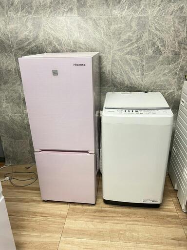 配送設置0円で✌　お得なセット売り　冷蔵庫\u0026洗濯機分解洗浄済み✨✨