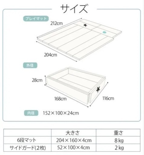 ggumbi ベビーサークル　サークルマット