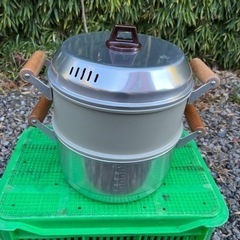 蒸し機能付き鍋　炊飯器　お鍋