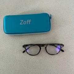 Zoff ブルーライトカットメガネ