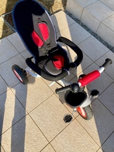 【休止中】人気のBTMシェード付き4in1折り畳み三輪車