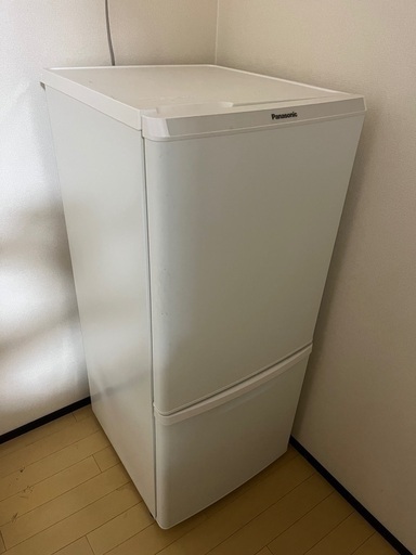 パナソニック 2020年製 2ドア冷凍冷蔵庫 NR-B14CW-W