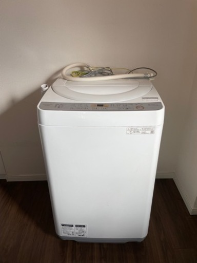 SHARP洗濯機6㎏ 2019年製