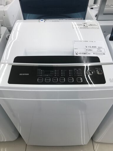 ★ジモティ割あり★ IRIS　OHAYAMA 洗濯機 6kg 21年製 動作確認／クリーニング済み HJ1802