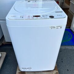 洗濯機 シャープ 2022年 ES-GE5F 5.5kg せんた...