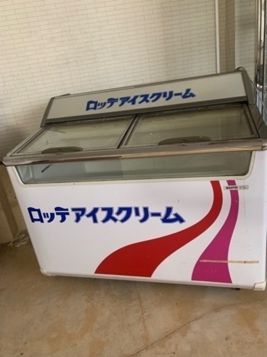 ロッテ アイスクリームレトロ 業務用 冷凍庫 ショーケース