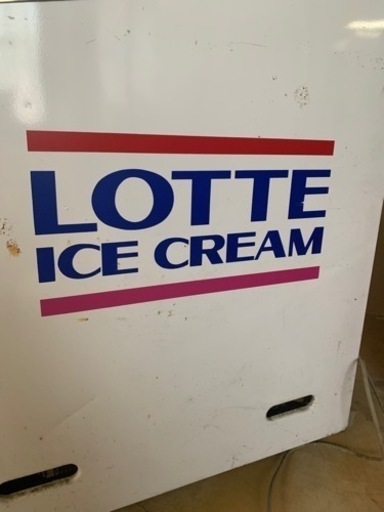 ロッテ アイスクリームレトロ 業務用 冷凍庫 ショーケース - その他 