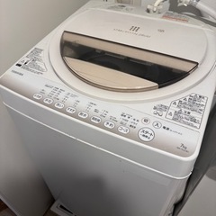 TOSHIBA製　7kg洗濯機