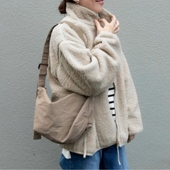 1月6日まで【新品未使用】リバーシブルボアブルゾン URBAN RESEARCH DOORS 