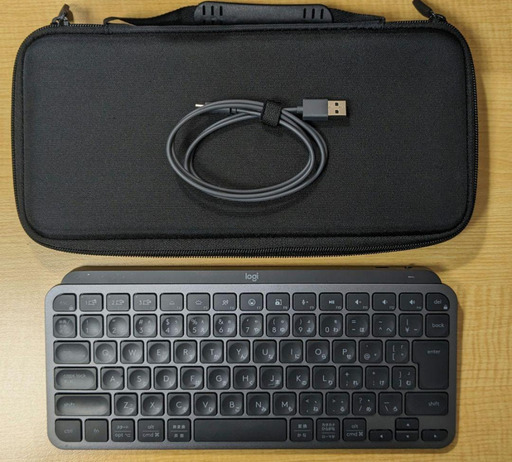 ロジクール　MX KEYS mini KX700GR Bluetooth ケース付