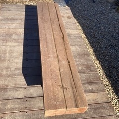 Bess 2002年の　ウッドデッキ用の机／椅子