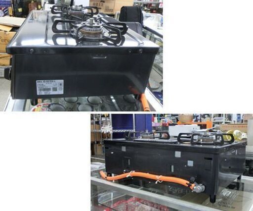 ガステーブル LPガス用 パロマ IC-S37DX-L 2021年製 左強火 水無し