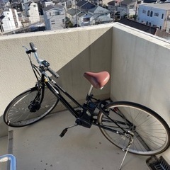 【ネット決済・配送可】電動自転車　本体　バッテリー　充電器