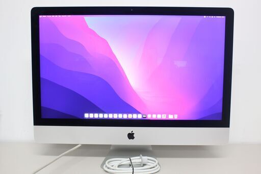 iMac（Retina 5K,27-inch,Late 2015）3.3GHz Core i5〈MK482J/A〉④