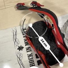 スノボード　板　バインディング