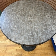 N540★クラッシュゲート製★ハリーバーテーブル★バーテーブル★770ｍｍ