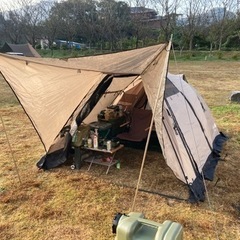 【値下げしました】Ujack SOLUS ユージャック ソルス サンドカラー1st テント