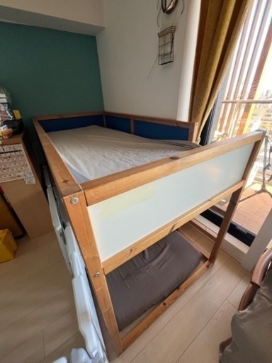 IKEA kura マットレス2枚付き