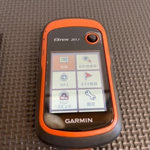Garmin eTrex 20J ガーミン 日本登山地形図TOPO10M Plus入り