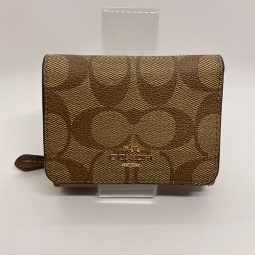 ［未使用品］coach 三つ折り財布