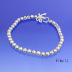 【ネット決済・配送可】5.8-12.2mm 淡水真珠ネックレス