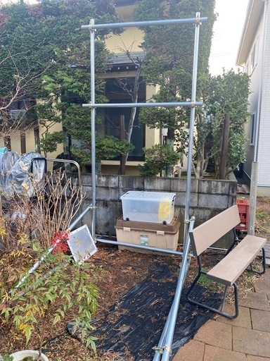 受け渡し者見つかりました。単管 1.5m 2.0m 3.0m （3個 4個 2個）