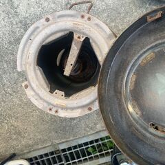 管K-41【愛知県一宮市から】【平日もお渡しできます！】ストーブ Aladdin Industries アラジン石油ストーブ アンティーク 年代物  Made in Englandモデル 英国製 タンク容量3.6L 燃費0.28L/h スタンダート ブルーフレームヒーター No.320050