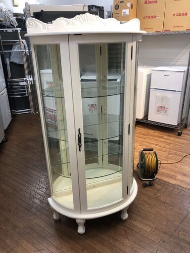 ▼値下げ▼コレクションボード ガラスキャビネットリビング家具 収納棚 幅82cm自社配送時代引き可※現金、クレジット、スマホ決済対応※【送料に設置込】