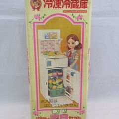 [672] リカちゃんの白い白い家具セット 冷凍冷蔵庫