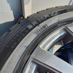 値下げしました！　アクア　スタッドレス　ホイールセット　185/60R15 84Q　パンク歴無し
