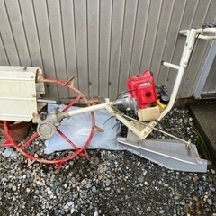 溝切り機　田んぼ　稲作