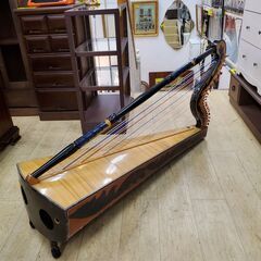 民族楽器 アルパ ハープ 38弦 PAJARO CAMPANA LUCIA SHIOMITSU EBM 弦楽器★近隣配送無料 買取帝国 朝霞店 民族楽器 アルパ ハープ 38弦 PAJARO CAMPANA LUCIA SHIOMITSU EBM