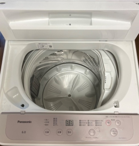 パナソニック　洗濯機　6.0kg 縦型