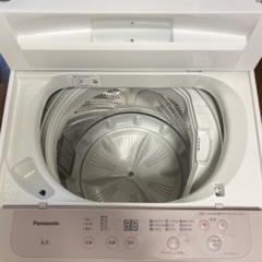 【ネット決済】パナソニック　洗濯機　6.0kg 縦型