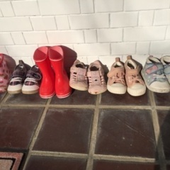 子供の靴 6足セット 13〜15センチ　スニーカー　長靴