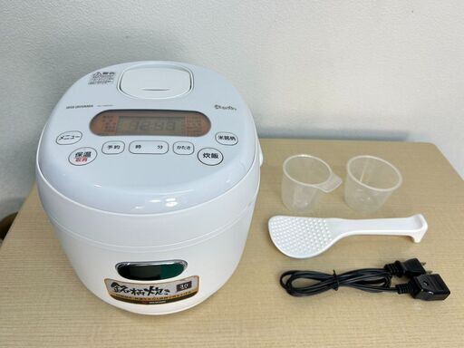 大阪⭐️エコマックス♻️美品‼️「T561」2021年式 アイリスオーヤマ 炊飯器 RC-MD30-W