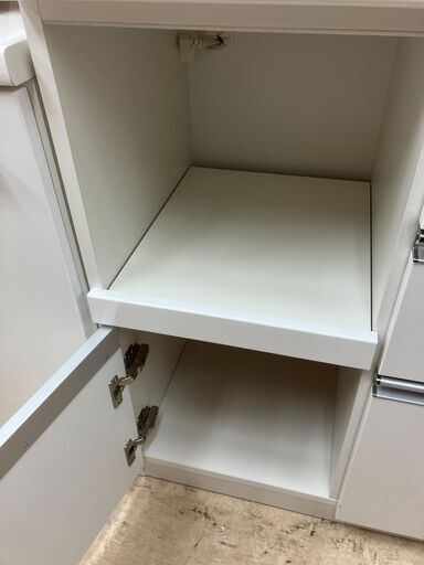 お値下げしました!!】松田家具 2面レンジボード キッチンボード No 
