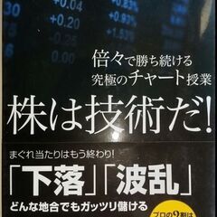 （中古）株は技術だ! 倍々で勝ち続ける究極のチャート授業 (相場...