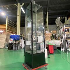 大阪⭐️エコマックス♻️「S53」ガラスケースショーケース 上下鍵付き 
