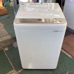 【リサイクルサービス八光】2018年製　パナソニック　5.0kg　全自動洗濯機　NA-F50B12