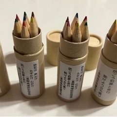 ナチュラル色鉛筆　天然木使用