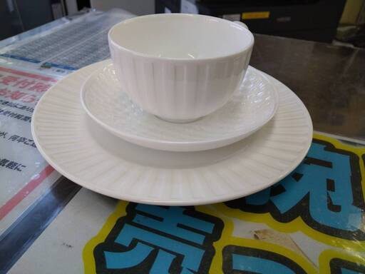 WEDGEWOOD ウェッジウッド ナイト\u0026デイ ティータイムセット カップ＆ソーサー プレート ティーカップ コーヒーカップ キッチン 食器
