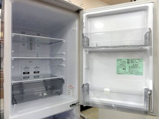 2ドア冷蔵庫 146L 2022年製 MITSUBISHI MR-P15G-W 100Lクラス